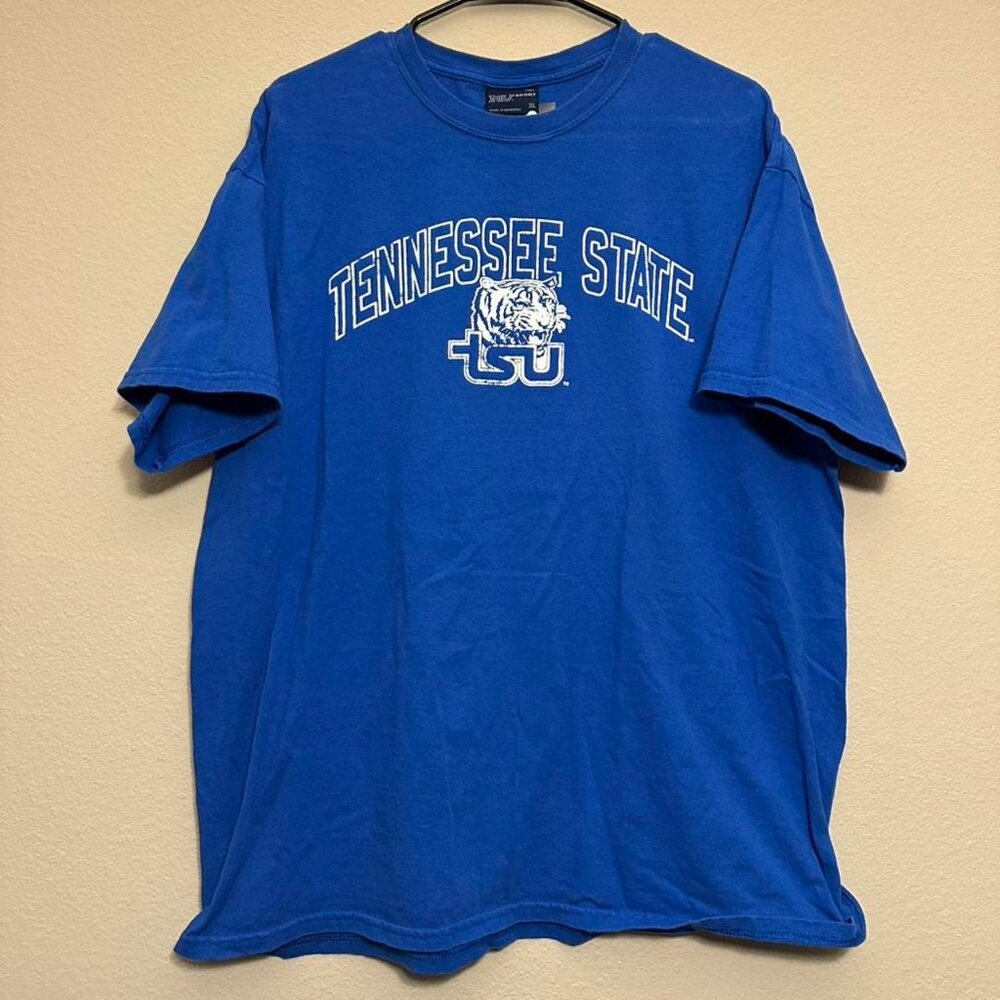 Tennessee State University TSU Tigers MV Sport Blue Tee Size: XL